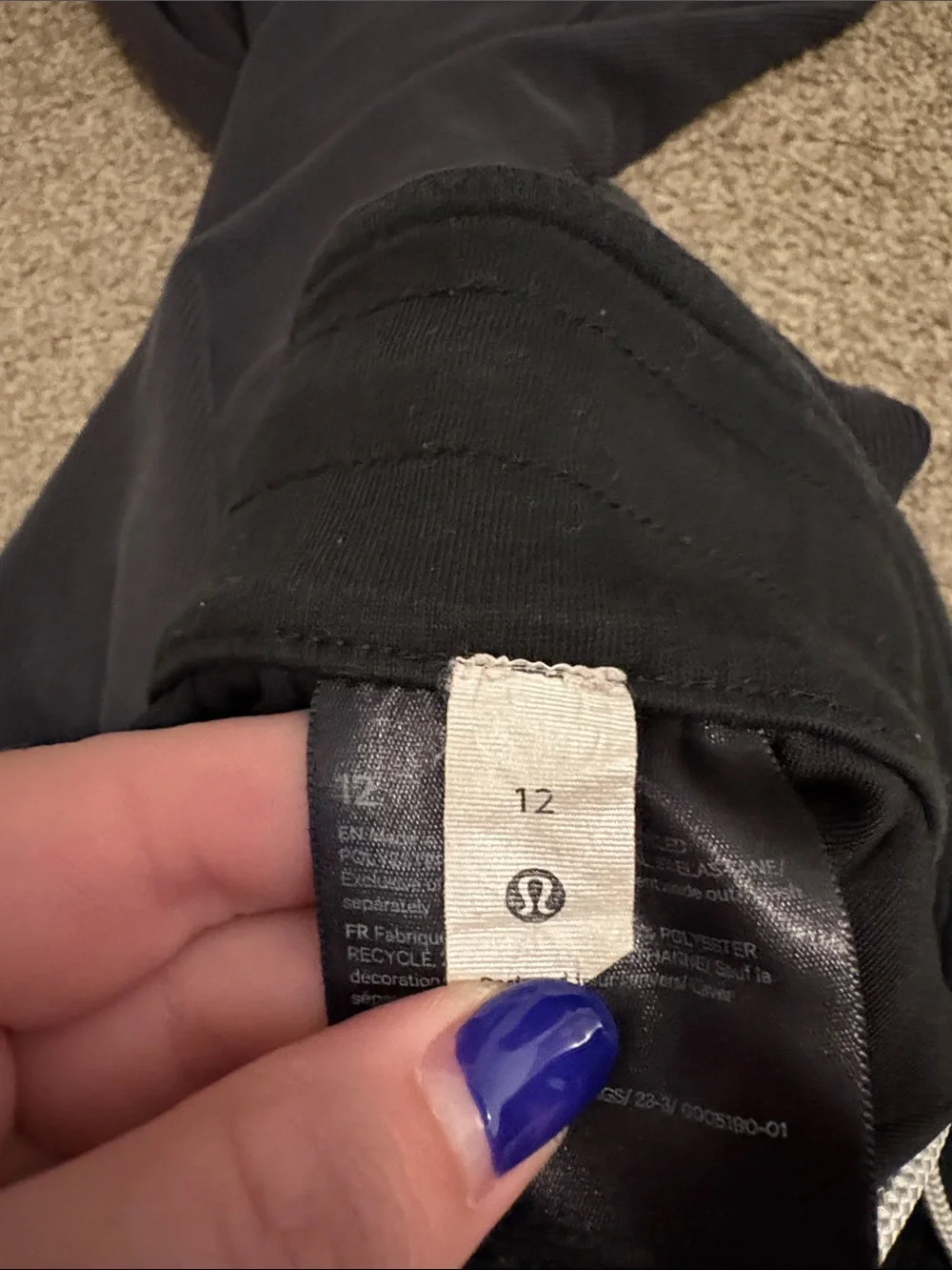 lululemon athletica ribbed Wide Leg Pants